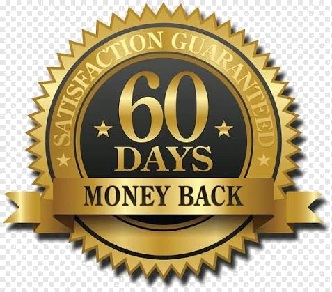 60-Day Money Back Guarantee seal