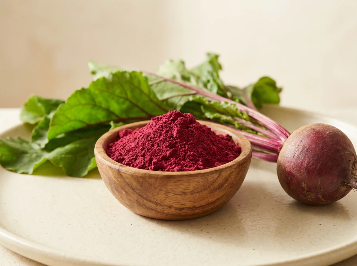 Beet Root powder with fresh beet root